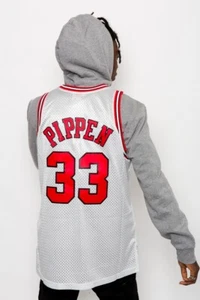 Mitchell Ness CHICAGO BULLS 1997 Scottie PIPPEN PLATINUM SILVER SWINGMAN JERSEY - Bild 1 von 9