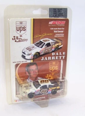 1:64 Acción 2001 #88 UPS FORD TAURUS DALE JARRETT CAPÓ ABIERTO CONCEPTO TOTAL NUEVO EN PAQUETE Foto 1 de 2
