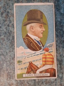 Cohen Weenen Owners Jockeys Footballers Cricketers Series 2 - Lord Rosebery