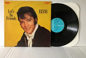 Elvis Presley LET'S BE FRIENDS 1970 RCA Camden Indy Thicker vinyl VG+/VG - Imagen 1 de 5