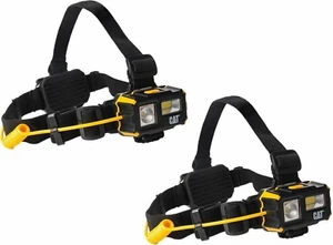 COPPIA 2PZ TORCIA FRONTALE A LED BATTERIA LUCE LAMPADA DA TESTA SPORT 4 FUNZIONI - Imagen 1 de 15