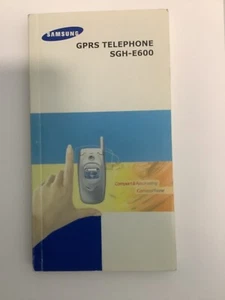 Samsung SGH-E600 mobile phone manual - Picture 1 of 1
