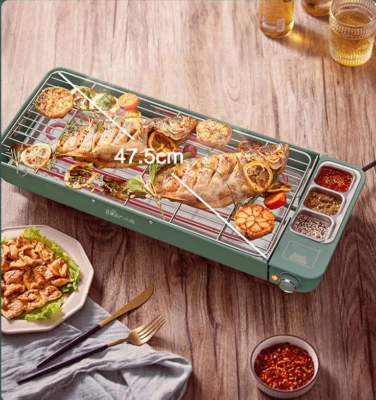 2000W Electric Grill Smokeless detachable Barbecue Stove Indoor outdoor  grill - image 1 of 4