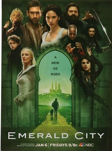 2016 PRINT AD - EMERALD CITY  TV SERIES TV SHOW PROMO ART PRINT AD - A NEW OZ - Picture 1 of 1