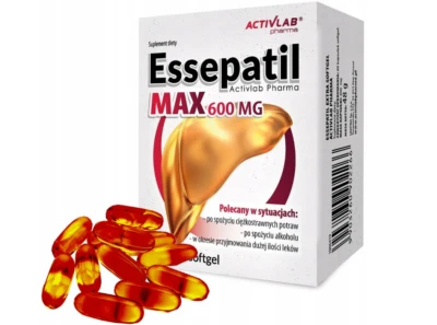 ACTIVLAB ESSEPATIL MAX Liver Health Essentiale für die Leber 30 Kapseln Leberregeneration