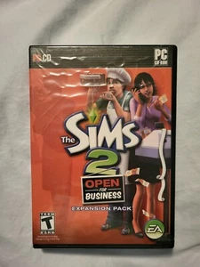 The Sims 2 Open For Business Expansion Pack PC Rom 2006 Brand New Sealed - Picture 1 of 5