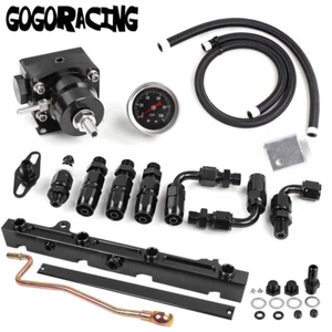 K Series Fuel Pressure Regulator Gauge Rail For Acura For Honda Civic K20 K24 - Imagen 1 de 11