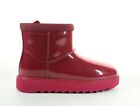 Koolaburra Womens Koola Clear Red Ankle Boots Size 10 (6141855)