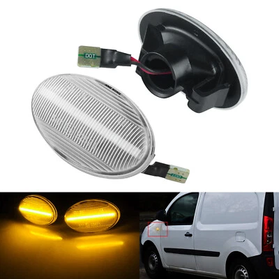 Für Smart Fortwo Cabrio / Coupe W450 2004-2007 Blinker Seitenblinker Klar L+R - Bild 1 von 4