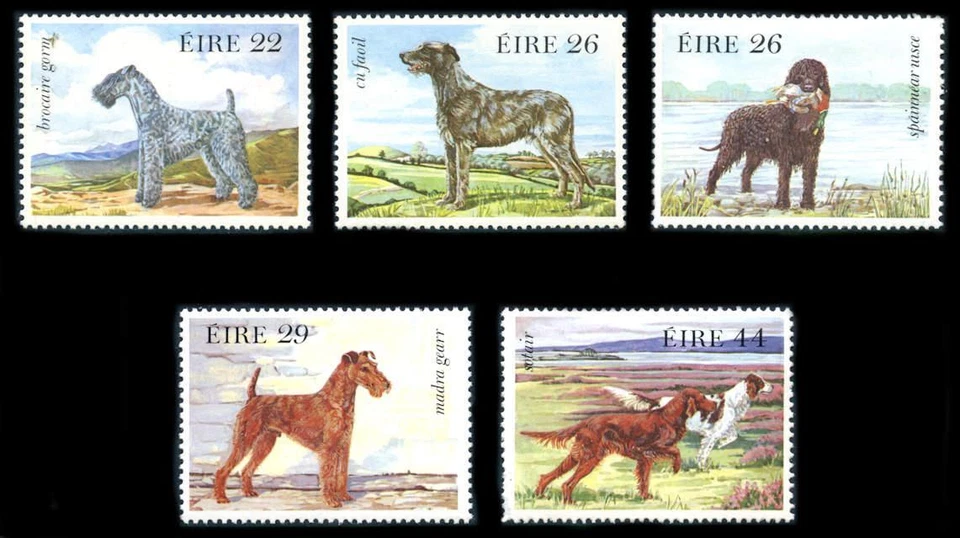 Irlanda: 1983 perros (563-567) MNH Foto 1 de 1