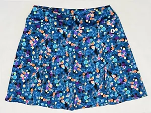 Dona Jo Skort Punkte integrierte Taschen Pull On Stretch Athleisure Größe Medium (1,5) - Bild 1 von 5
