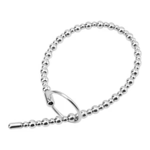 13.4" Male Beads URETHRAL SOUND 304 Stainless Steel Long URETHRAL SOUNDINGS - Picture 1 of 9