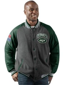 NEW YORK JETS Official NFL Super Bowl Champions Varsity Commemorative Jacket, L - Picture 1 of 4