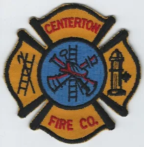 **PARCHE DE LA COMPAÑÍA DE BOMBEROS CENTERTON NUEVA JERSEY** - Imagen 1 de 1