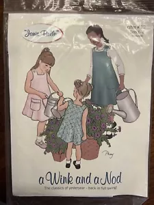 A Wink And A Nod Sewing Pattern Janie Belle Sizes 3-8 Uncut - Picture 1 of 3