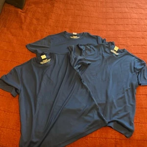 Three Athletic Shirts YS Royal Blue - Picture 1 of 2