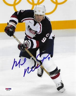 Mike Modano Team USA Signed 8x10 Photo Autographed PSA/DNA COA  Y53 - Image 1 of 2