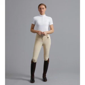 Sale Premier Equine Sophia Damen Vollbesatz High Waist Reithose Vanille - Bild 1 von 5