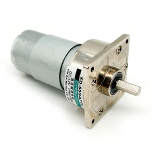 Microriduttore motore motore regolabile alta velocità di coppia 12 V/24 V XD-60GA775 - Foto 1 di 7