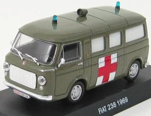 1/43 EDICOLA - FIAT - 238 VAN FURGONE AMBULANZA POLIZIA 1969 ITAPOLC025-ABPOL014 - Foto 1 di 1