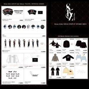 STRAY KIDS XMAS POPUP STORE 2024 1st JAPAN TOKYO OSAKA GIANT HOP OFFICIAL GOODS - Picture 1 of 31