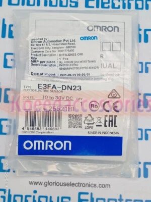New 1PC Omron E3FA-DN23 Photoelectric Sensor E3FADN23 Free Shipping - Image 1 of 2