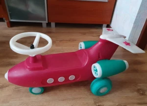 Vintage Sammler Spielzeugauto Schubwagen UdSSR FLUGZEUG Woroschilowgrad Werk VZOR (928 - Bild 1 von 8