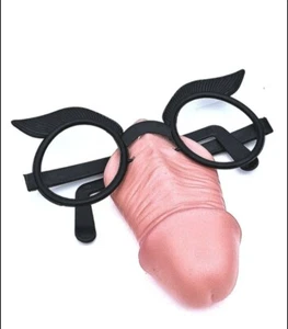 Lustige Penisbrille Willy Penis Nase Show Neuheit Henne Do Hirsch Nacht   - Bild 1 von 1