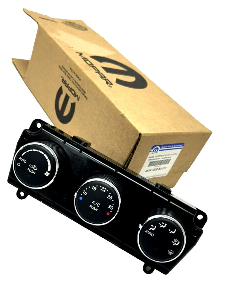 68197438AA OEM Mopar control automático de temperatura 2014-2018 Jeep Wrangler 3,6 L Foto 1 de 4