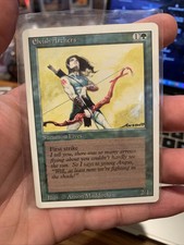 1 x elvish archers from revised nm / np+ mtg Magic the Gathering