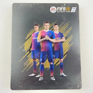 Fifa 18 Sony PS4 Steelbook Edition Game Soccer Ultimate Team Playstation 4 - Foto 1 di 17