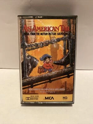 An American Tail Soundtrack (Cassette 1986) OST Linda Ronstadt James Horner CULT - Image 1 of 4