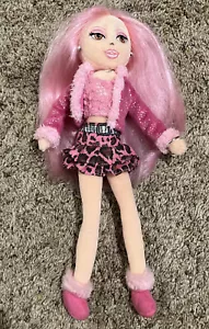 2007 ~ TY Girlz Sizzlin' Sue Modepuppe 13 Zoll rosa Haar Leopard Minirock - Bild 1 von 7