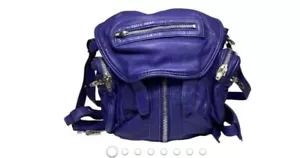 ALEXANDER WANG Marti 3 way Purple Backpack Buttery Leather. Excellent Condition - Picture 1 of 16