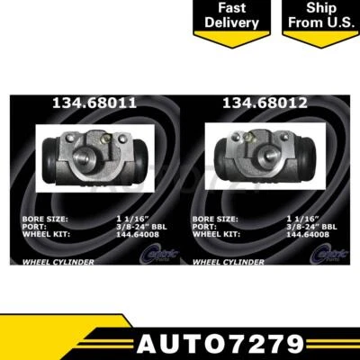 Cilindro de rueda de freno de tambor delantero izquierdo derecho Centric Parts para Ford F1 1948-1952 Foto 1 de 4