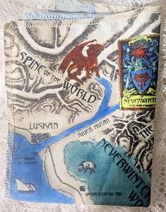 Neverwinter Nights Cloth Map – City and Environs (2002, BioWare/Atari) (USA) - Picture 1 of 7