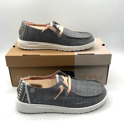 Hey Dude Wendy Boho Grey 121413238 US Women's 5 EU 36 - Image 1 of 4