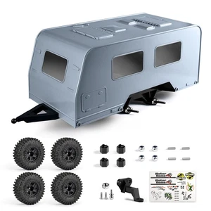 AUSTAR Travel Camper Trailer RV Vehicle Simulation Car for 1/18 TRX4M Upgrade - Picture 1 of 20