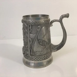 Vintage Franklin Mint The Viking Tankard Limited Edition 1982 with COA - Picture 1 of 10