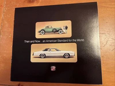 Cadillac 1975 folleto de venta de autos originales de 12 páginas - cupé Deville Fleetwood Foto 1 de 4