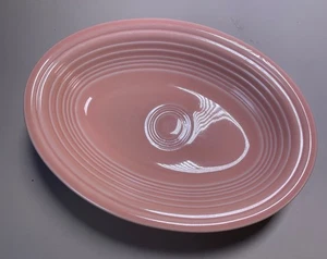 Fiestware Fiesta Post 86 apricot 9 1/2" ovale Platte Farbe nicht mehr erhältlich - Bild 1 von 4