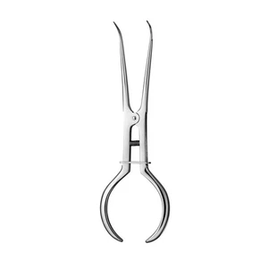 Hu-Friedy RDF4 Rubber Dam Clamp Dental #4 Forceps 7" Satin Steel - Picture 1 of 1