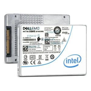 Intel P4510 4TB DELL SSD 2.5" NVME U.2 Solid State Drive SSDPE2KX040T8T - Picture 1 of 3