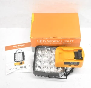LED Work Light For 18V-21V Lithium Ion Batteries YD-MT-LEDCJ23-02 18V 48W - Picture 1 of 9