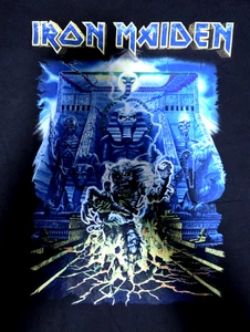 CAMISETA CONCIERTO IRON MAIDEN WHERE BACK IN TIME 2008 GIRA MUNDIAL 2XL - Imagen 1 de 5