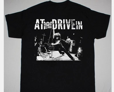Retro At The Drive In Posters Band Short Sleeve Black All Size Shirt - Image 1 of 4