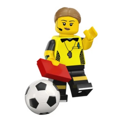 LEGO CMF Serie 24 col24-1 Árbitro de Fútbol Foto 1 de 2