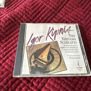 The Virtuoso Scarlatti by Igor Kipnis, Harpsichord (CD) - Picture 1 of 3