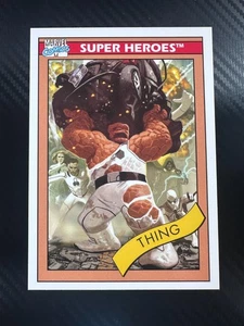 2013 Fleer Marvel Retro - 1990 Marvel Universe - THING #22 – CLEAN! - Picture 1 of 2