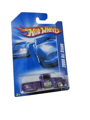 Camioneta Chevy Hot Wheels All Stars 2008 púrpura La Troca años 50 ~ Low Rider Foto 1 de 2